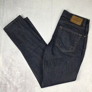 Big Star Selvedge Jeans Mens 32x32 Archetype Slim Dark Denim Pants 100% Cotton
